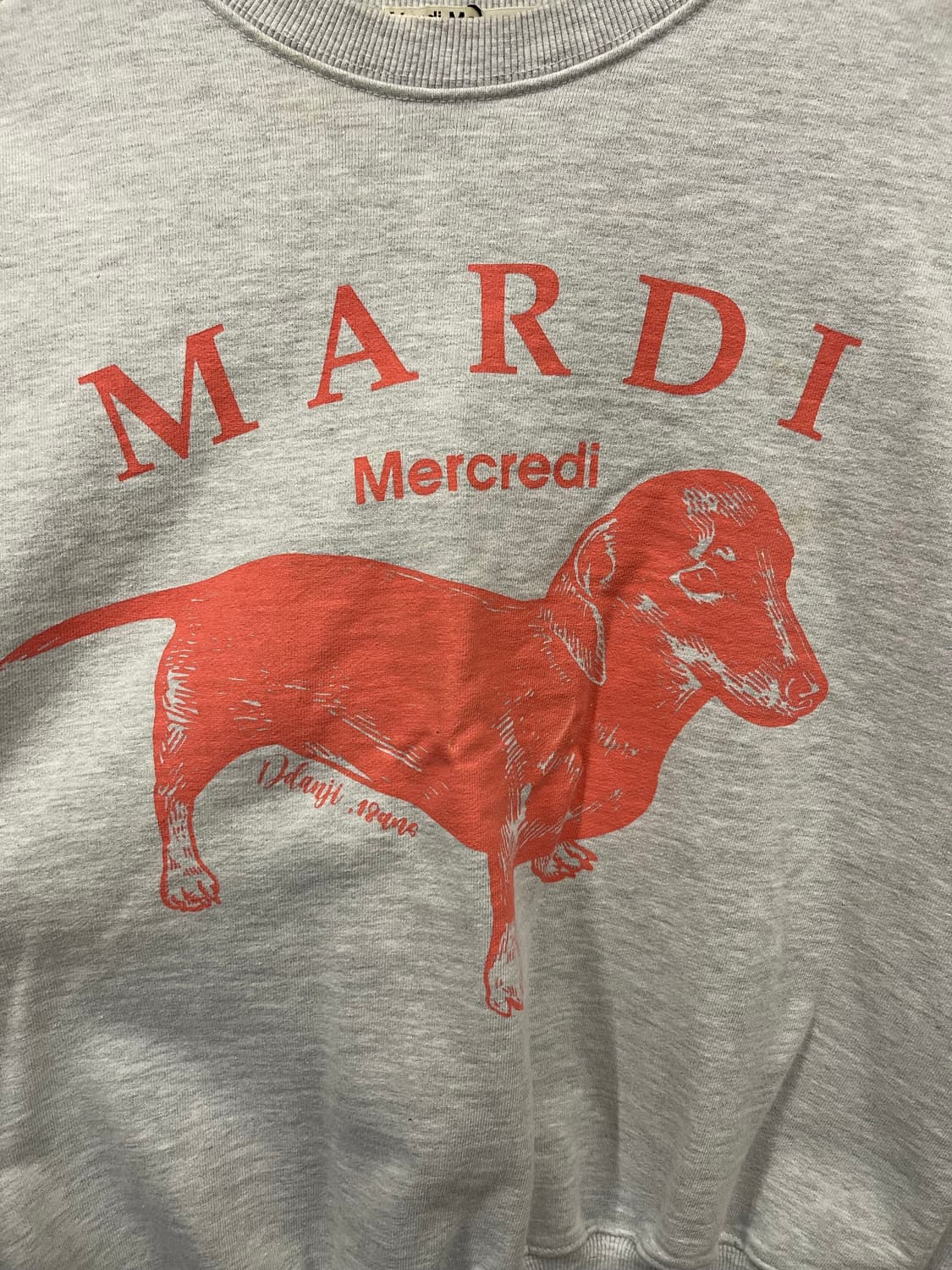 마르디 메크르디 닥스훈트 맨투맨 #csz683 상품이미지3