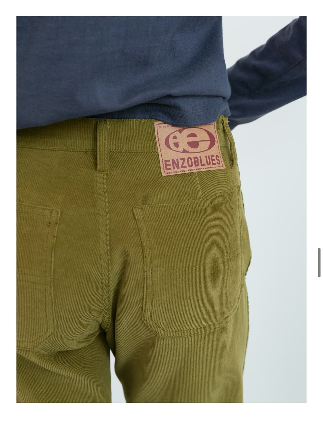 포켓 코듀로이 부츠컷 팬츠 (Olive) 상품이미지6