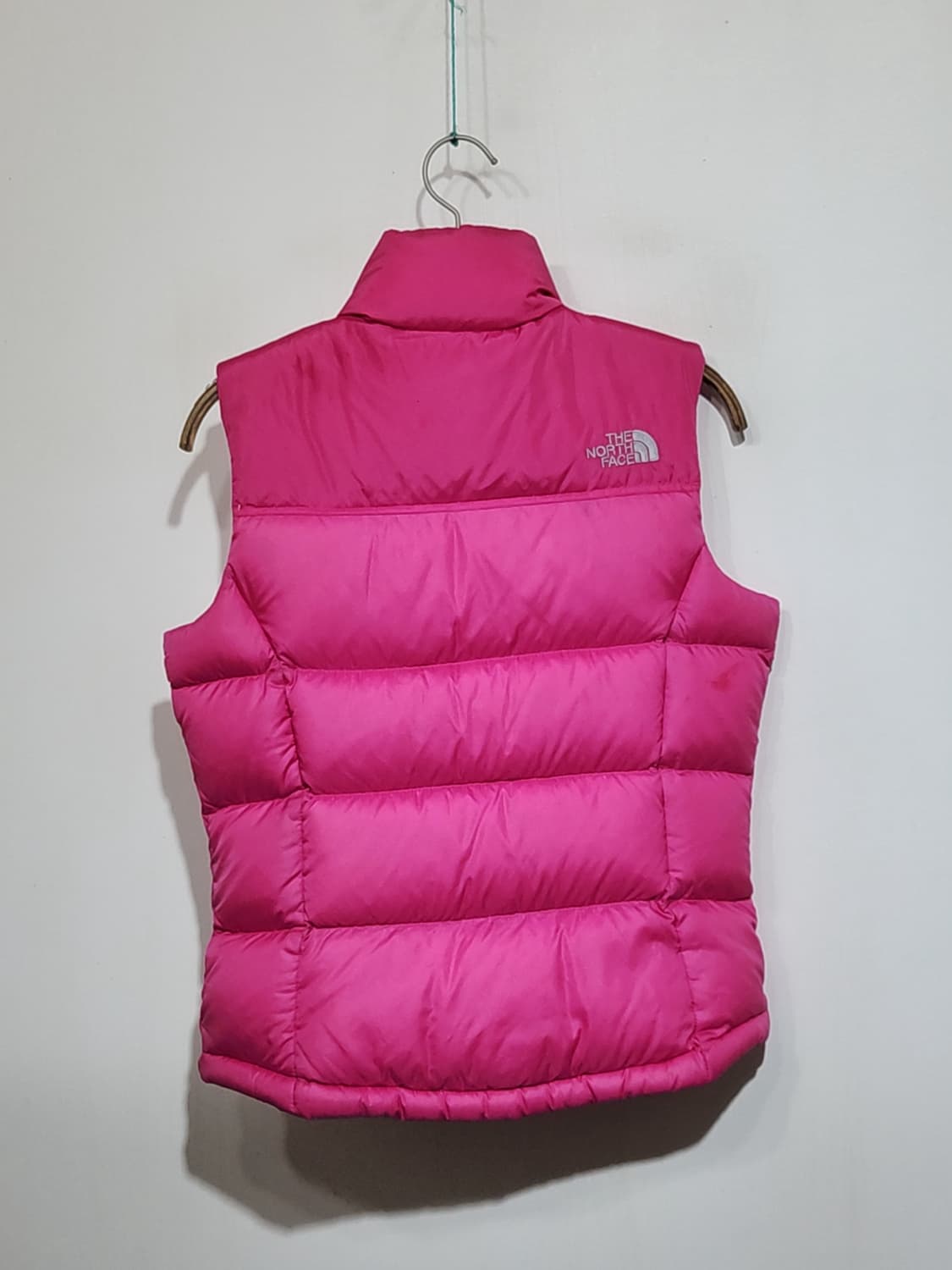 (S) 노스페이스 눕시 패딩조끼 핑크 700 거위털 구스다운 베스트  상품이미지7