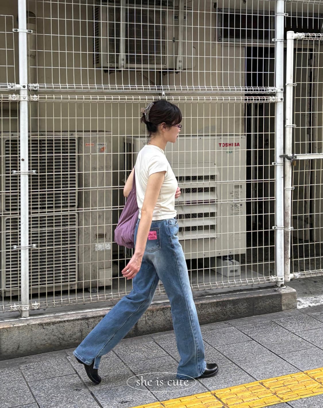 쉬이즈큐트 소프트진 (2사이즈) 상품이미지1