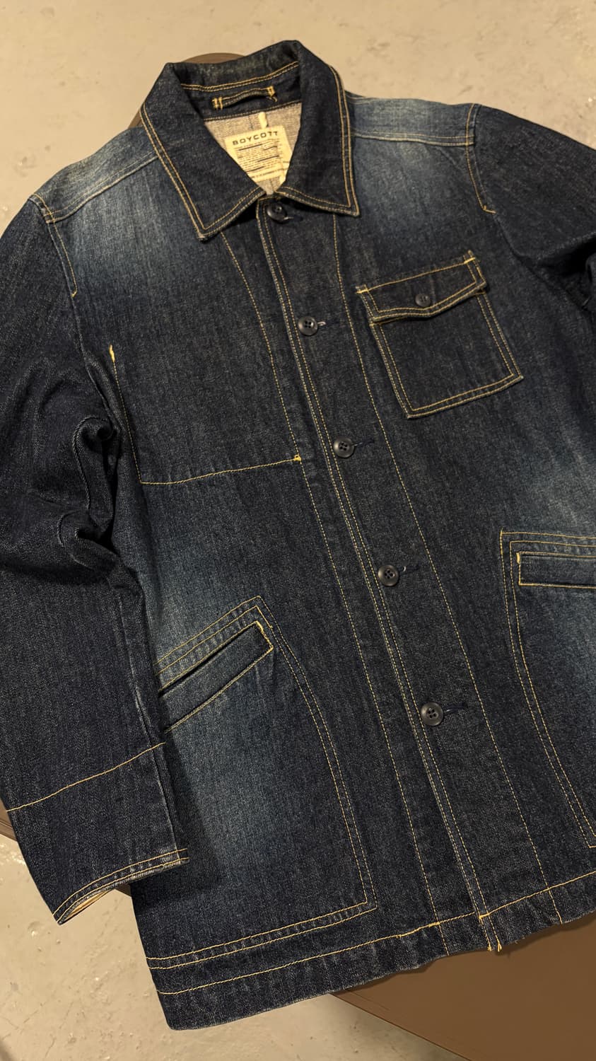 일제 Boycott 데님자켓 상품이미지5