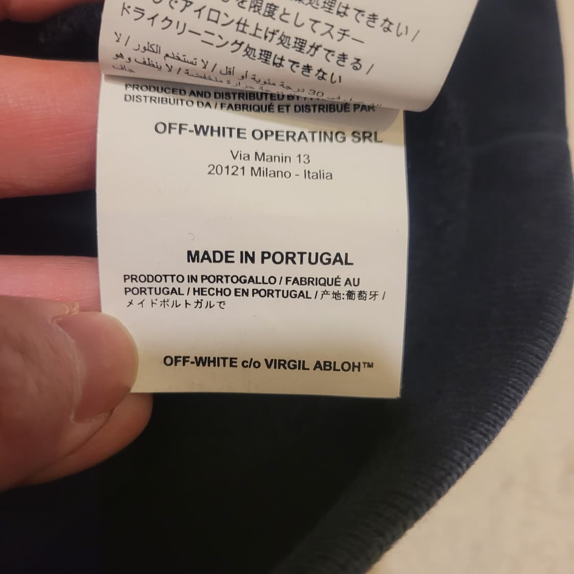 오프화이트 18FW 애로우 맨투맨 M 상품이미지9