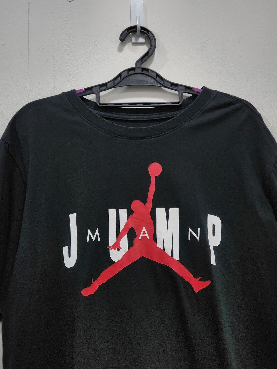 [M] 조던 점프맨 블랙 반팔 티셔츠 상품이미지2