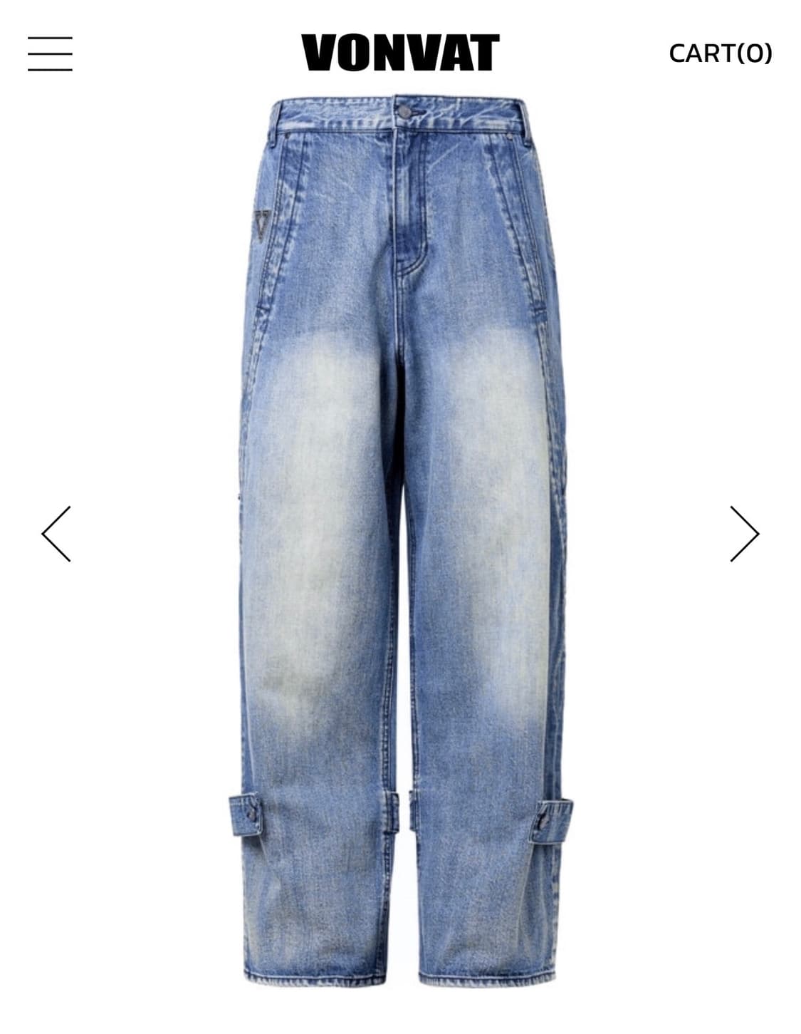 VONVAT 본바트 데님 팬츠 상품이미지1