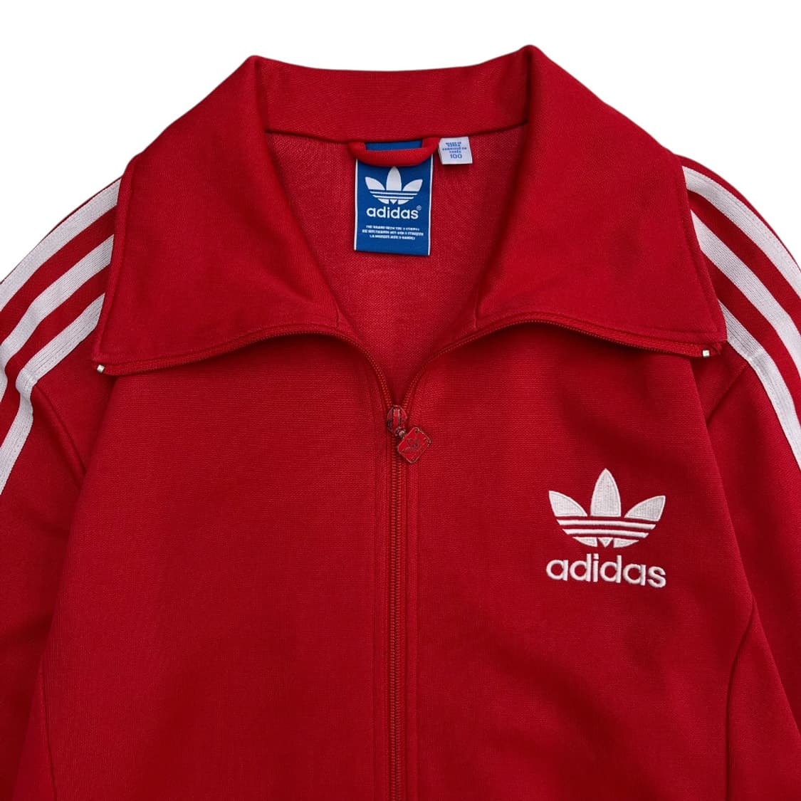 아디다스 유로파 화이트라인 레드 트랙탑 100 상품이미지4