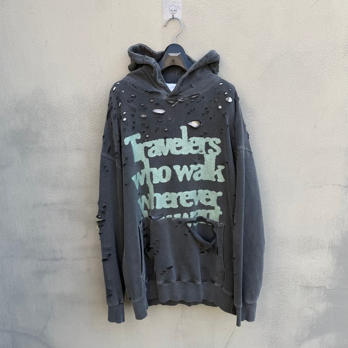 Distressed hoodie 상품이미지1