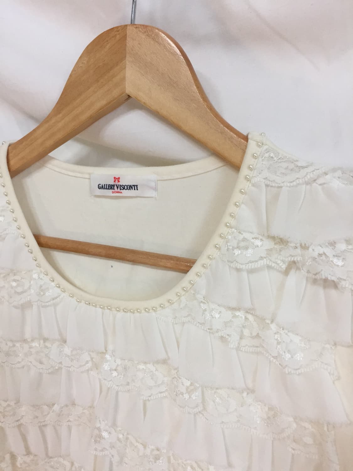 레이스 프릴 탑 상품이미지6