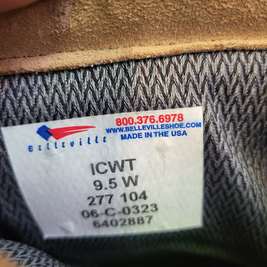 베르빌 Belleville ICWR 고어텍스 비브람 전투화 275mm 상품이미지9