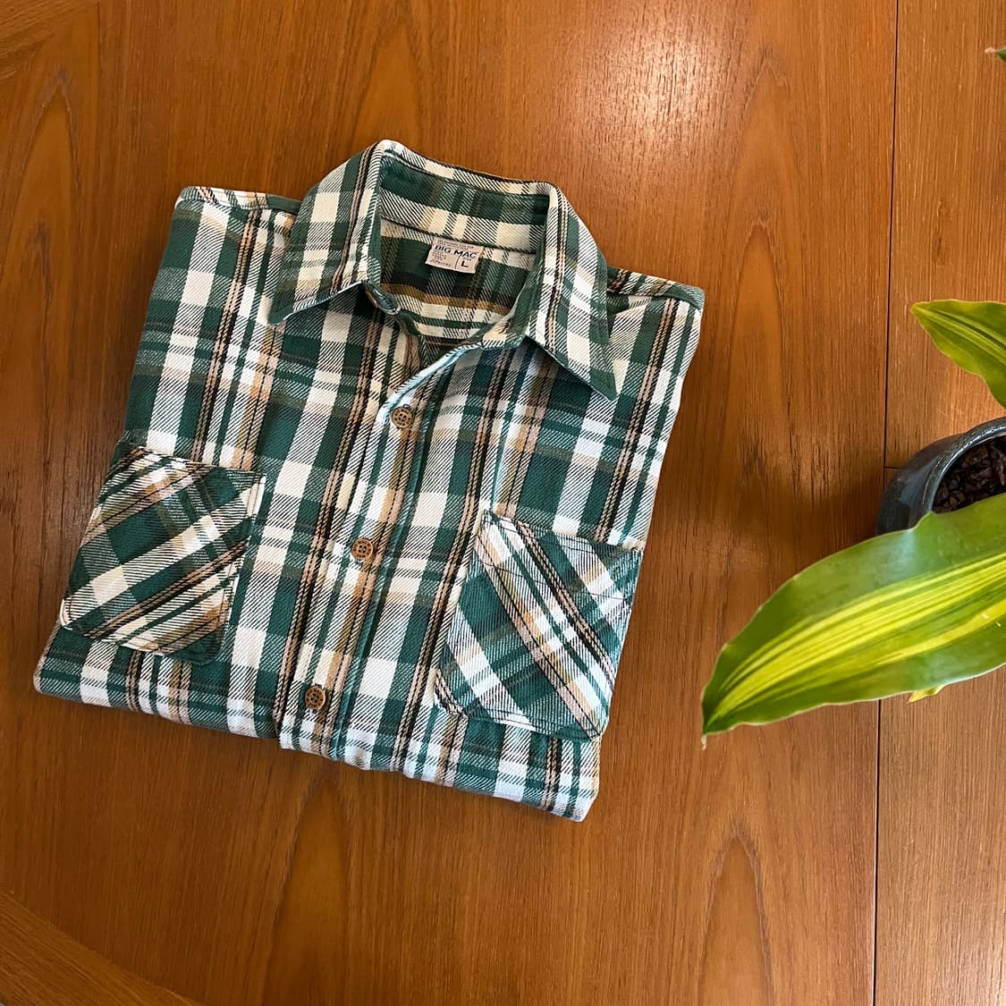 Big Mac Flannel Check Shirt ( L ) 상품이미지1