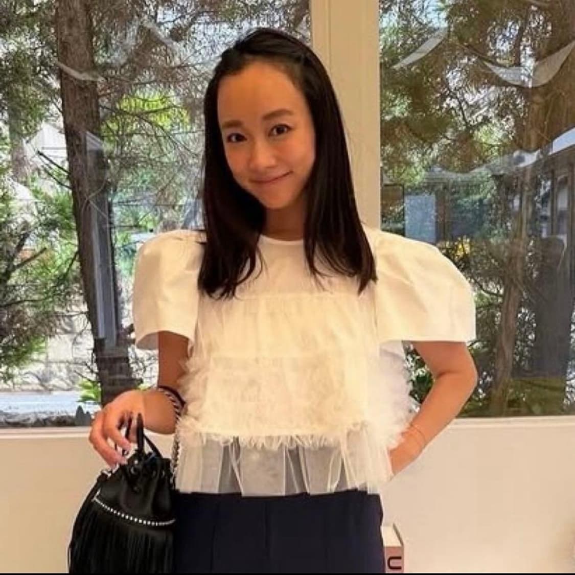 로지몬스터 튤블라우스 튤원피스 셰트 그레이 상품이미지7