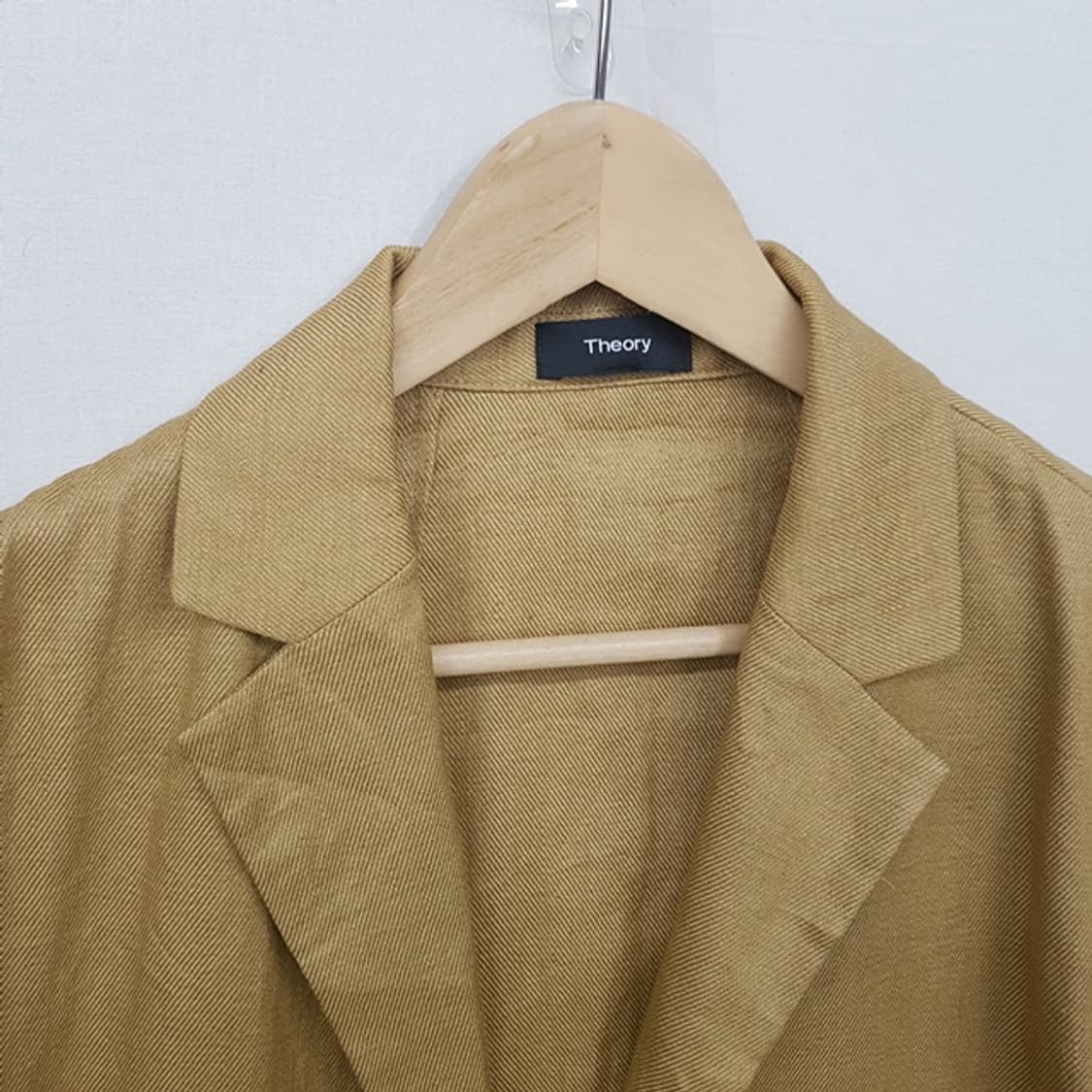theory 띠어리 린넨 롱 자켓 카멜 상품이미지2