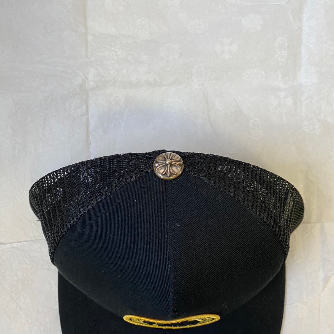 [Free] 크롬하츠 플러스 크로스 실 스탬프 트러커햇 블랙 상품이미지3