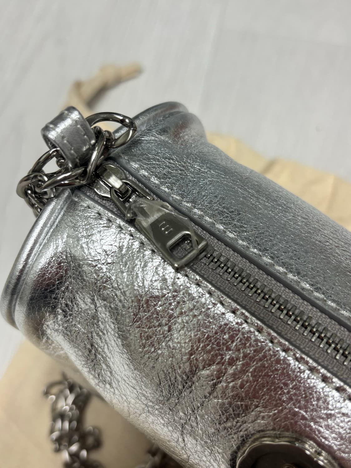 미닛뮤트 브렛미니 백 체인 실버 (더스트백+택+보증서+쇼핑백) 상품이미지6