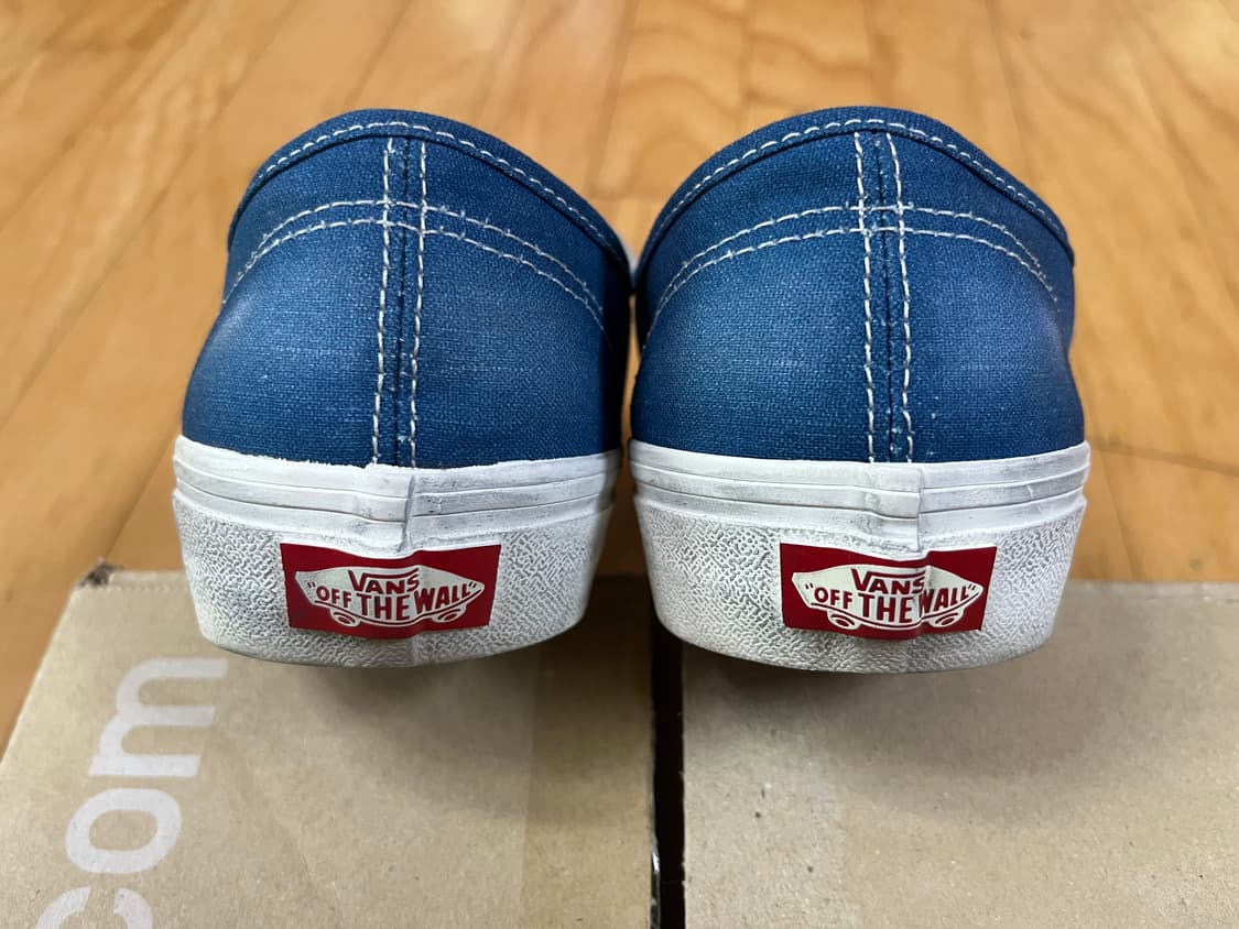 반스 어센틱 웨이브 워시드 블루 270 상품이미지6