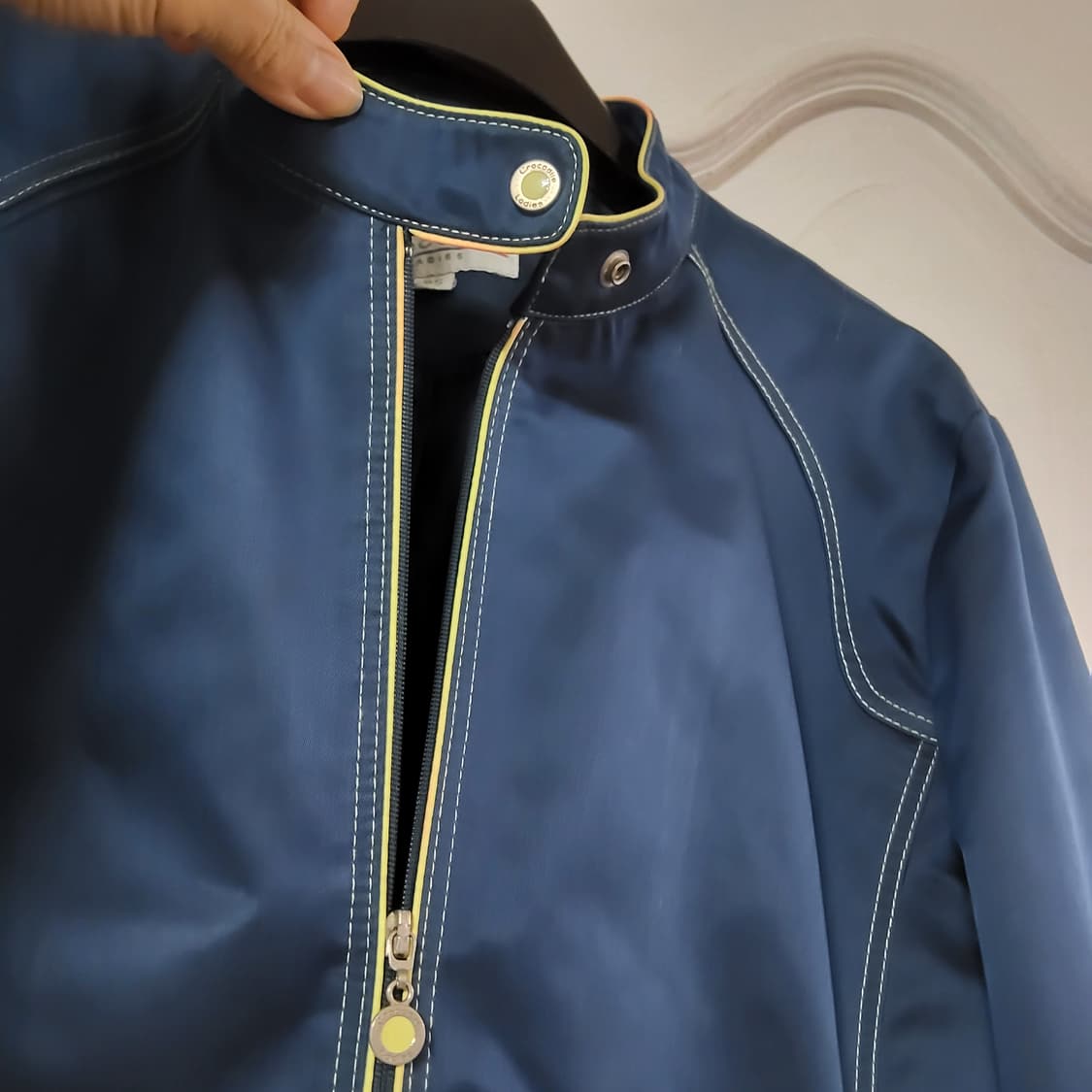 크로커다일 봄 가을 점퍼 자켓 라이더 자켓 여자 95 상품이미지3