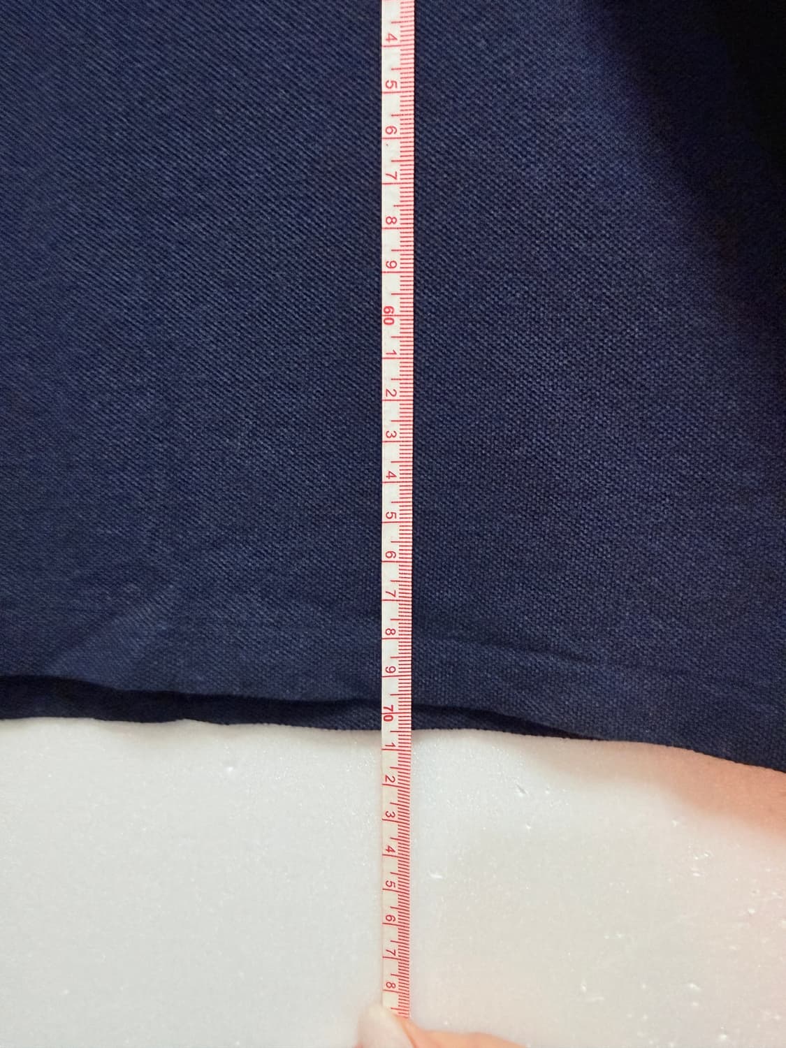 라코스테 클래식핏 긴팔 폴로 네이비 XXL 상품이미지8