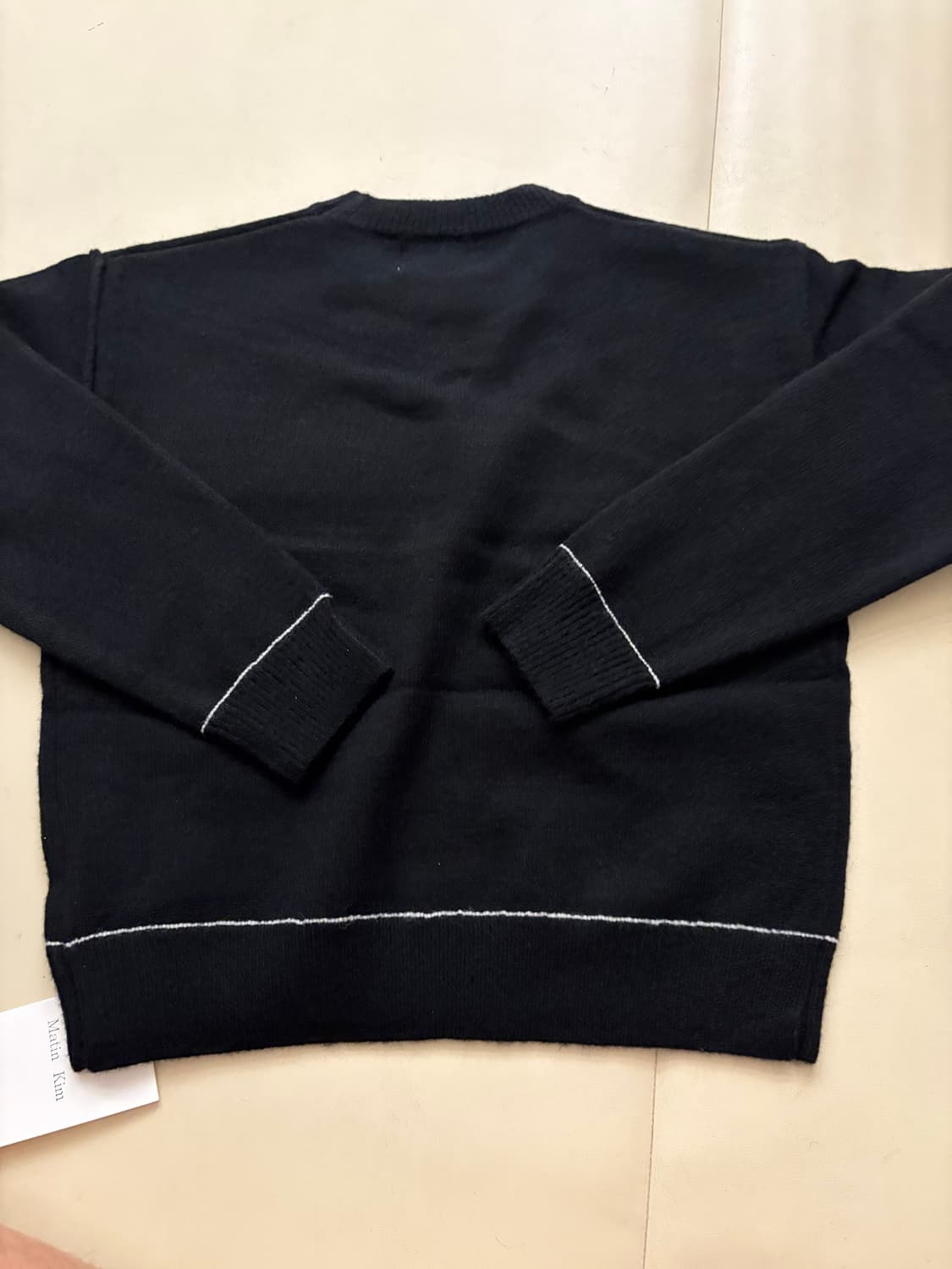 마뗑킴 풀오버 니트 M (새상품) 상품이미지4