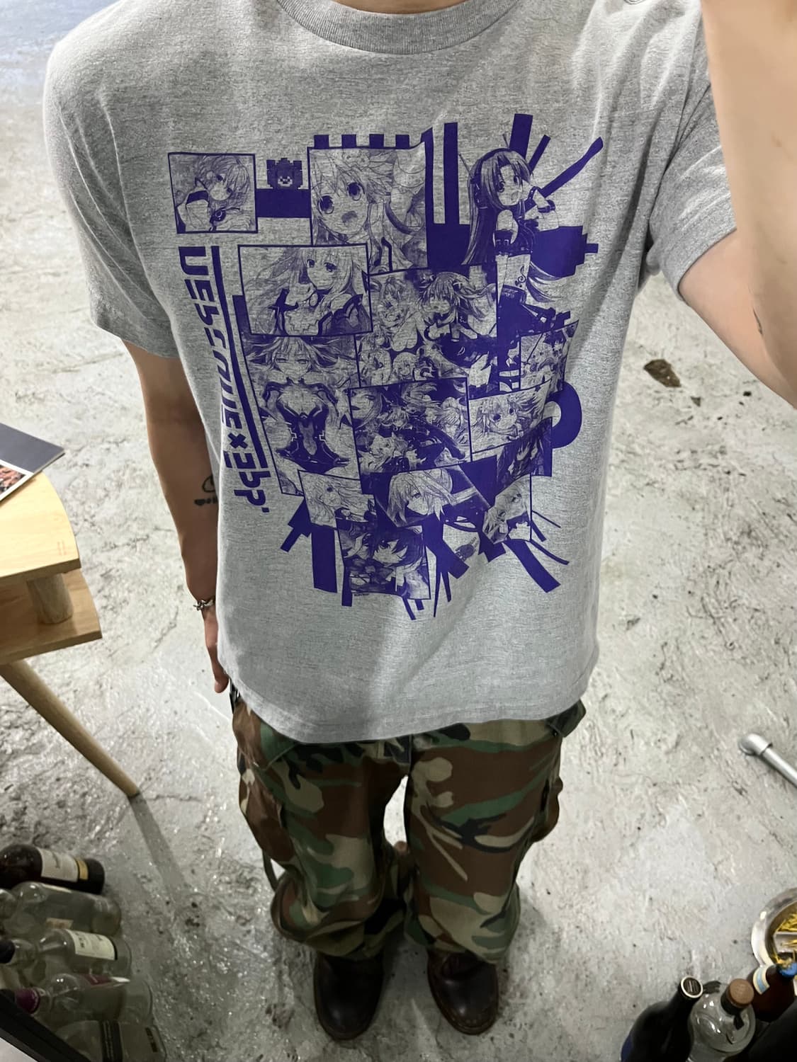 Hyperdimension Neptunia tee 상품이미지3