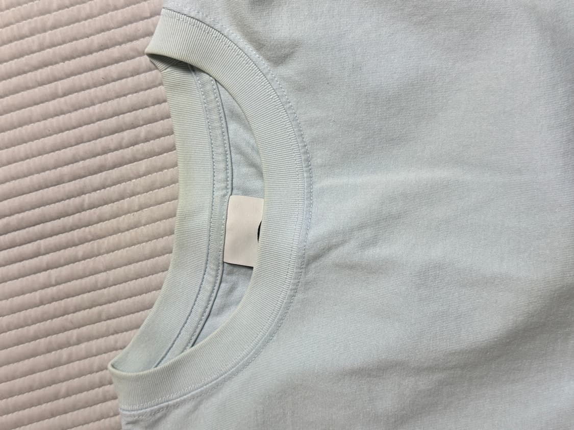 산산기어 스카이블루 반팔 티셔츠 2사이즈 상품이미지3