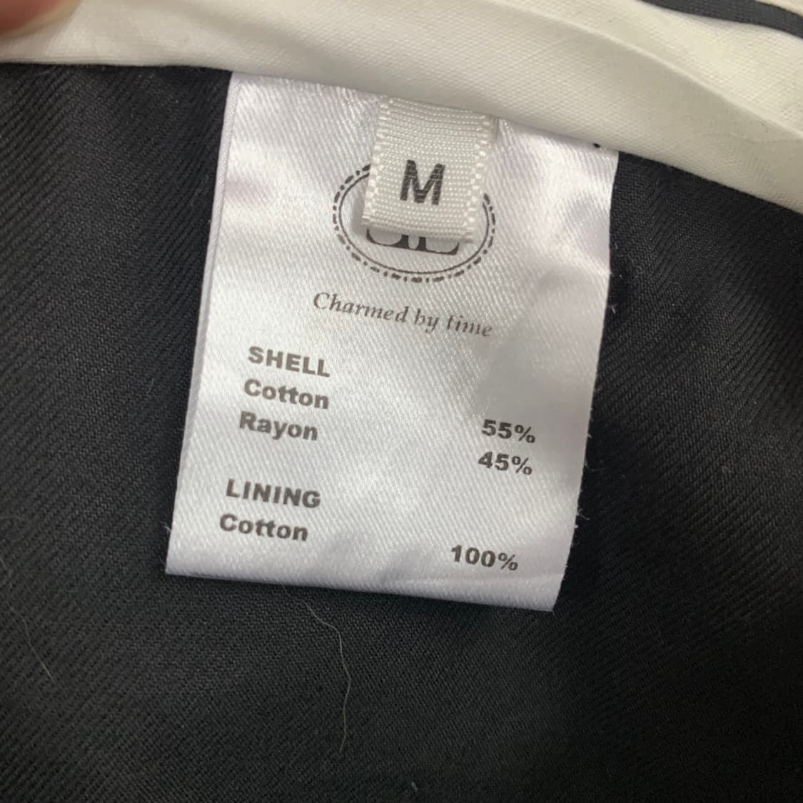 M SIENNE 시엔느 마틴 턱 블랙 팬츠 면바지 상품이미지6