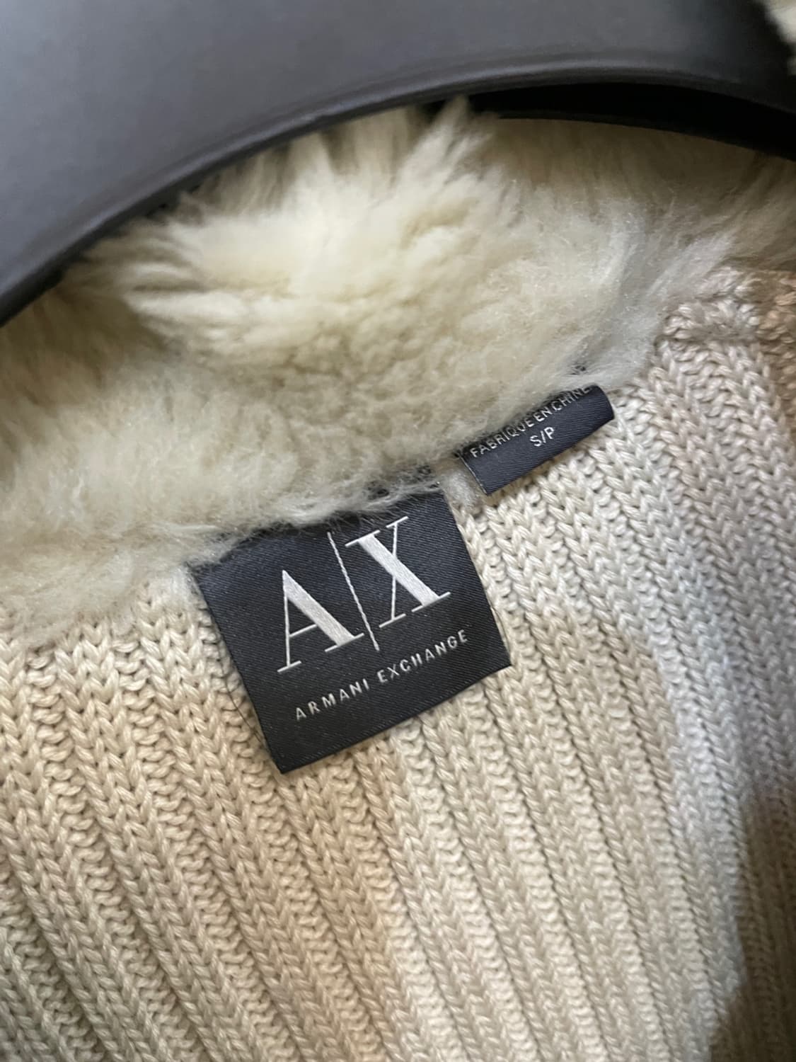 아르마니 익스체인지 믹스 니트 집업 상품이미지5