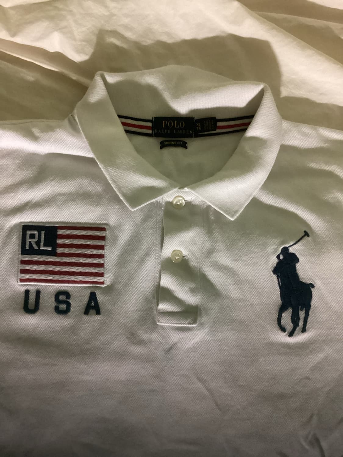 폴로 빅포니 USA 성조기 카라티 상품이미지2