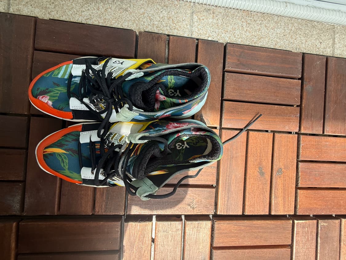 Y-3 요지야마모토 플로럴 스니커즈 230 상품이미지4