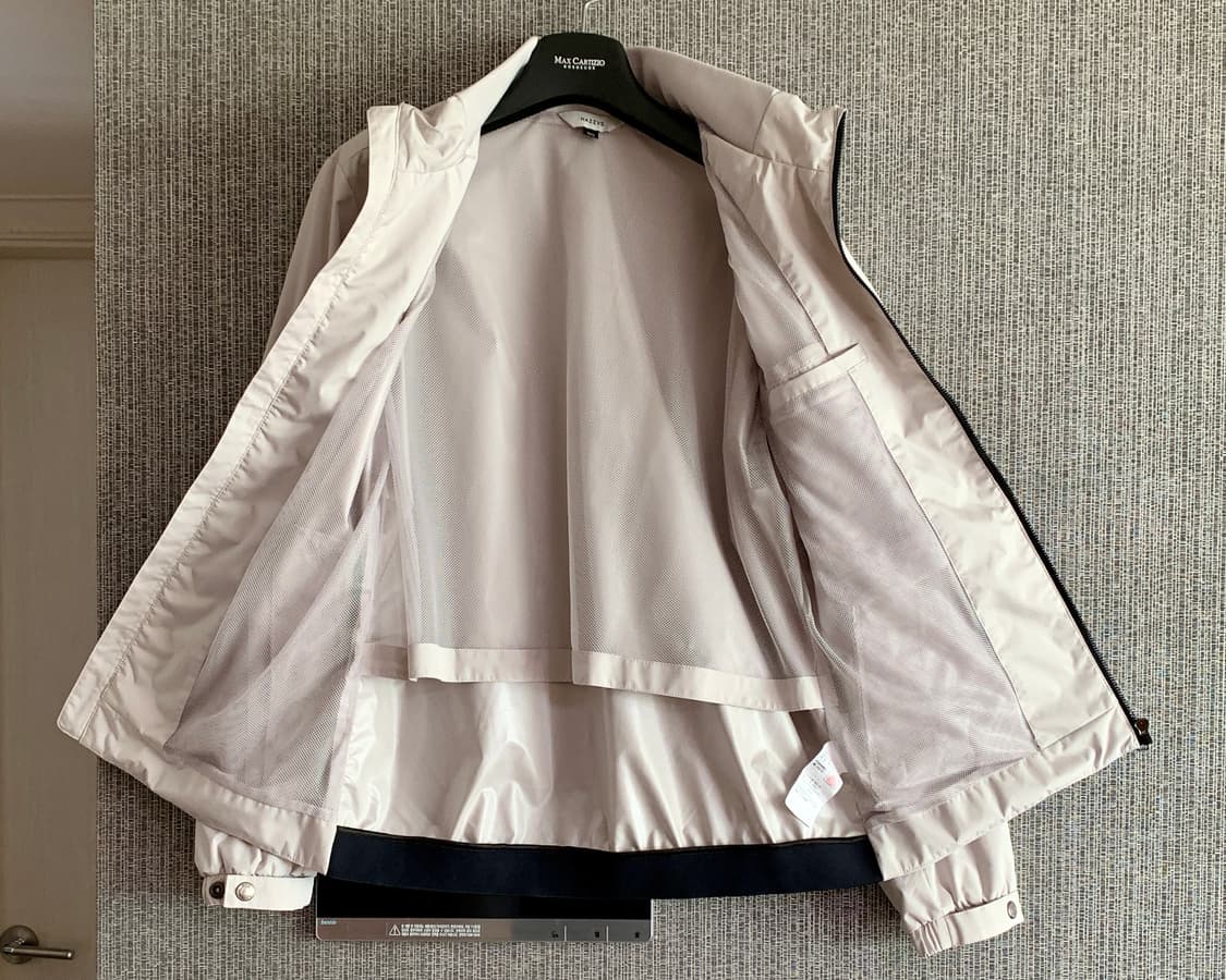 [새상품] 헤지스 HAZZYS 캐주얼 아이보리 바람막이 점퍼 방풍 집업 상품이미지6