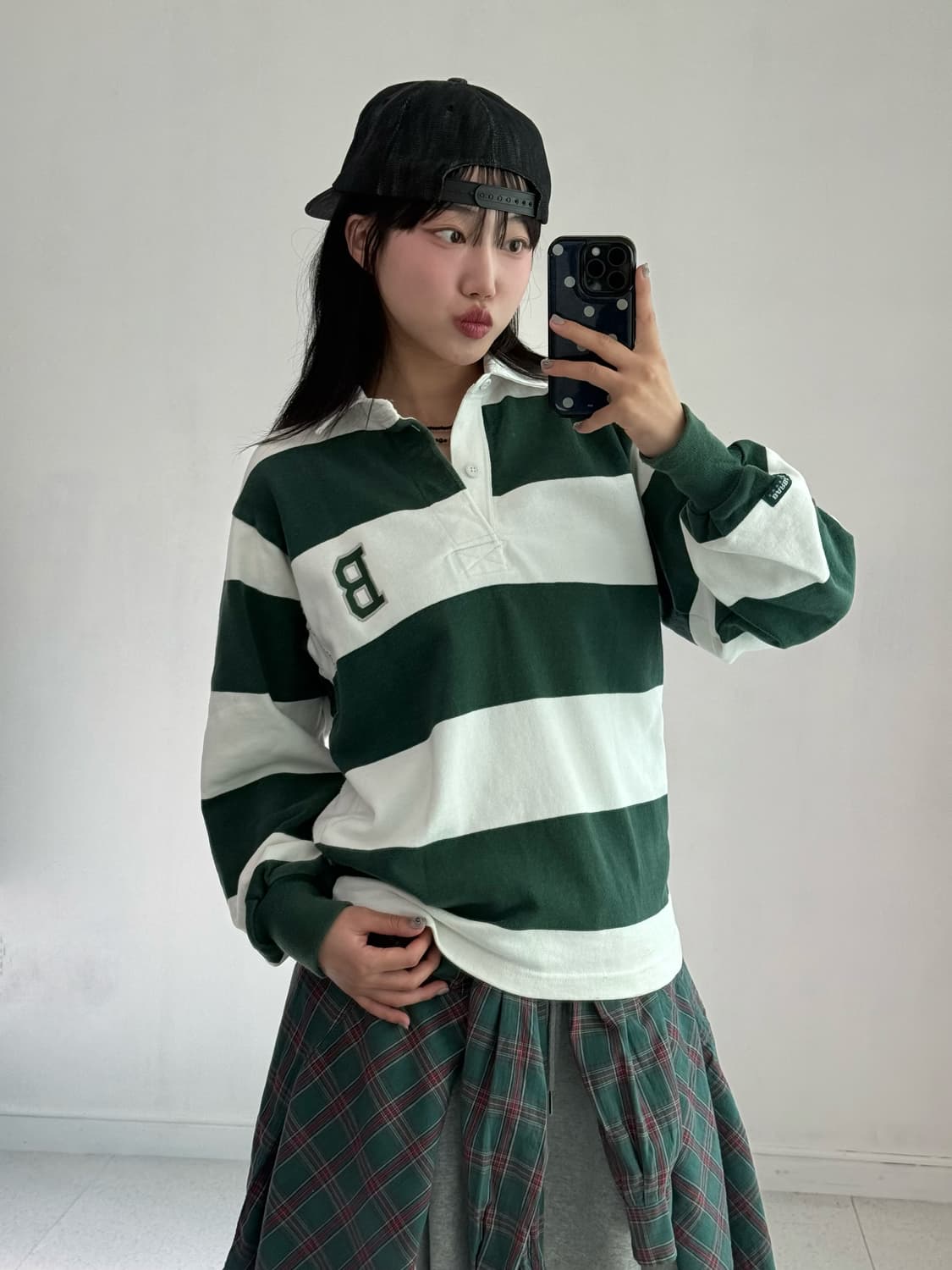바바리안 그린 럭비 티셔츠 상품이미지4