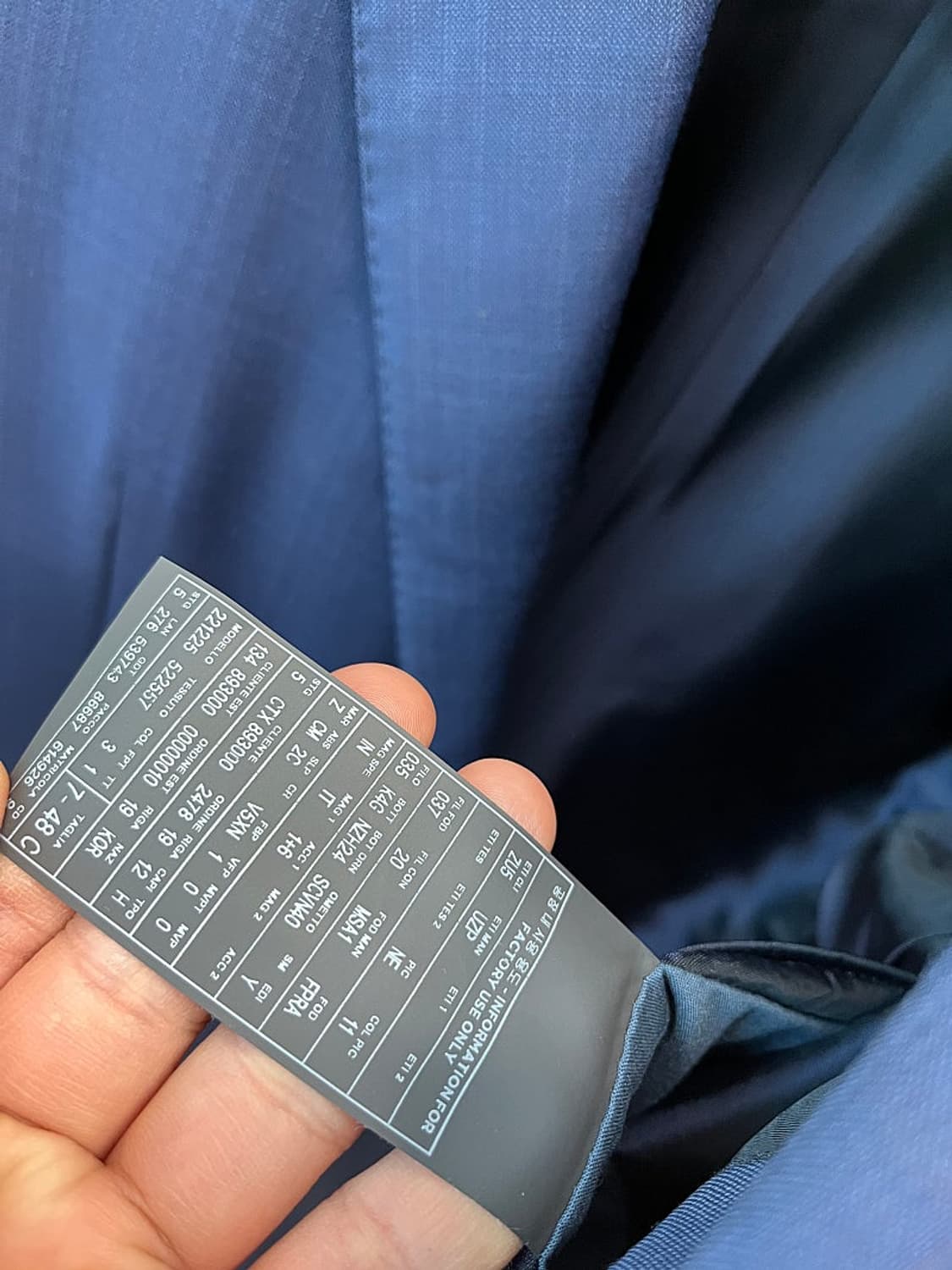 슬림100,31) 에르메네질도제냐 신형 트로페오 슈트  상품이미지5