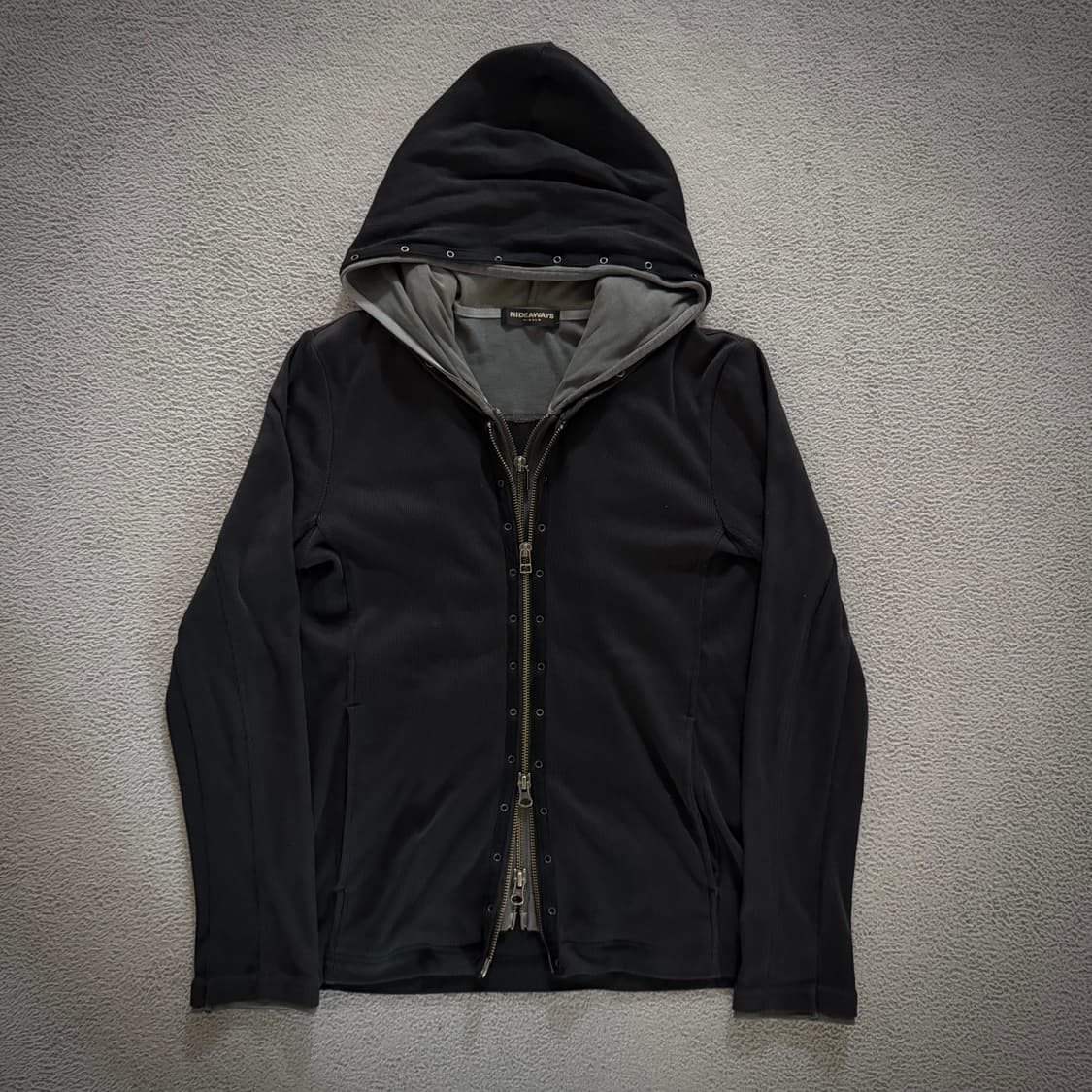 Hideaway layered hoodie 상품이미지1