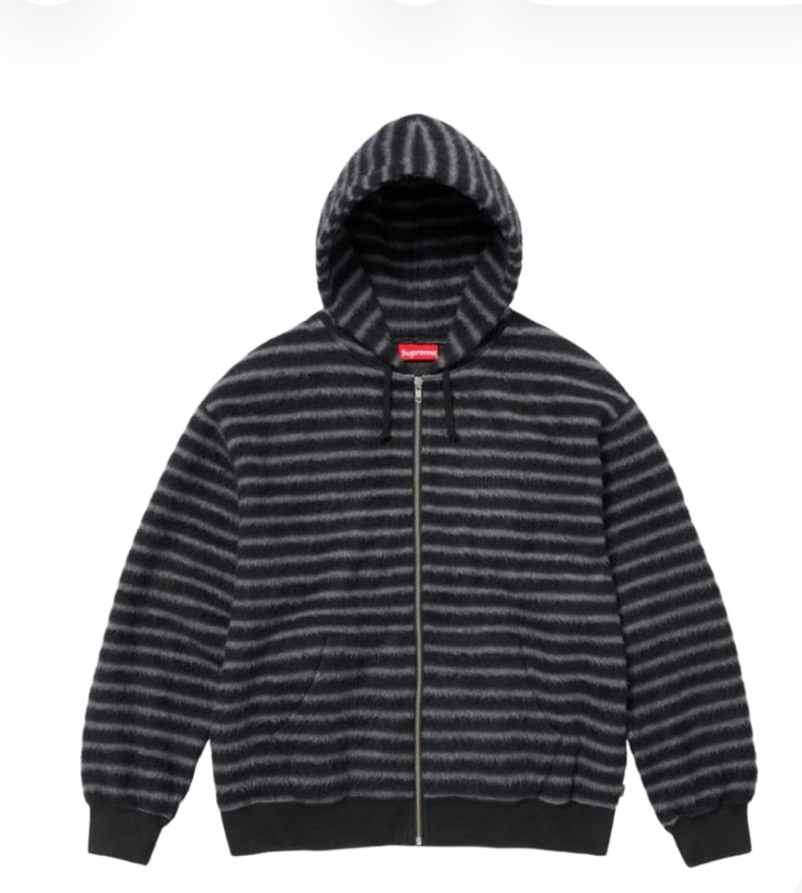 슈프림 브러쉬드 블랙 23fw XL 상품이미지1