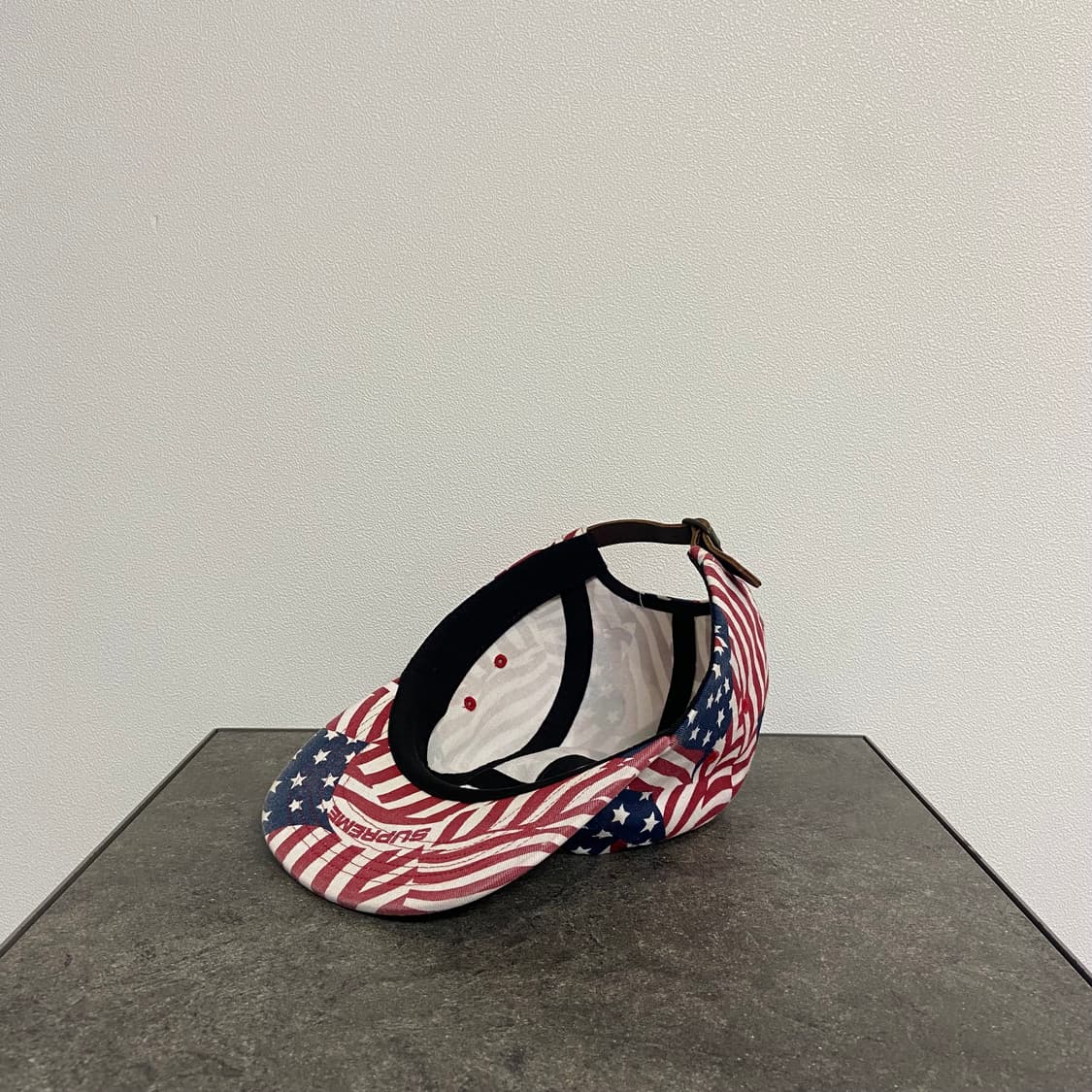 슈프림 박스로고 캠프캡 모자 USA 성조기 상품이미지6