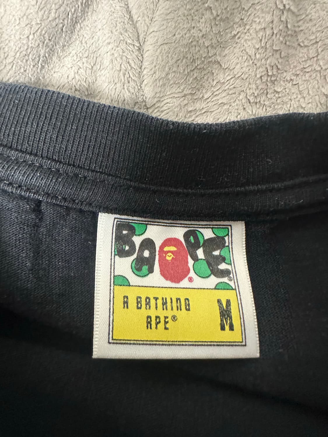 BAPE 베이프 샤크 블랙 반팔 상품이미지2