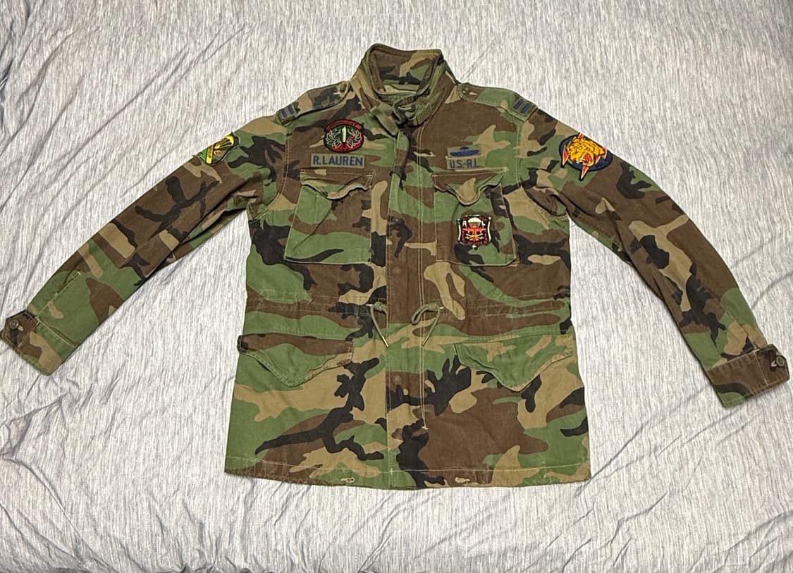 폴로 랄프로렌 카모 M65 야상 상품이미지4