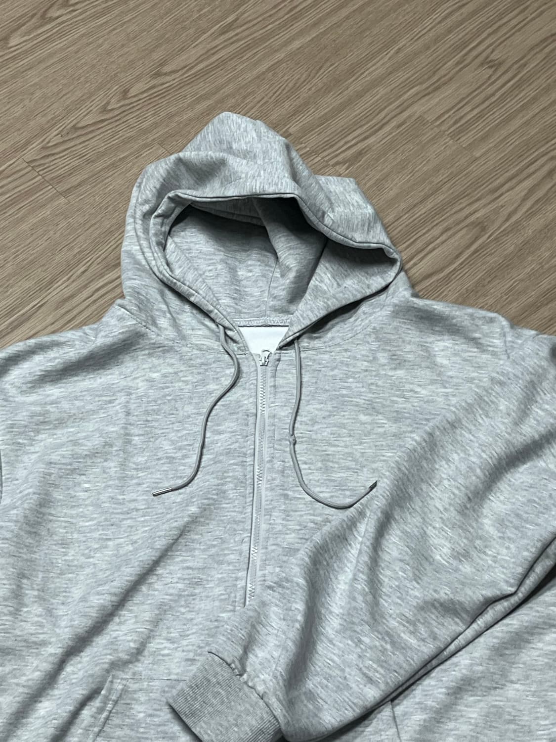 무지 후드집업 상품이미지2