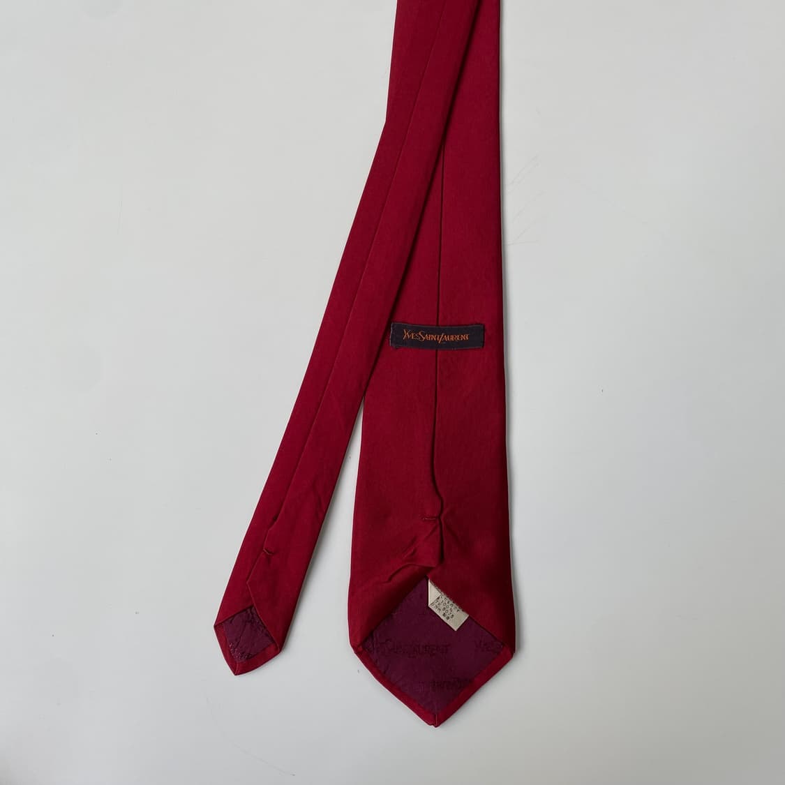 YSL 입생로랑 명품 정품 심플로고 넥타이7.8cm 상품이미지3