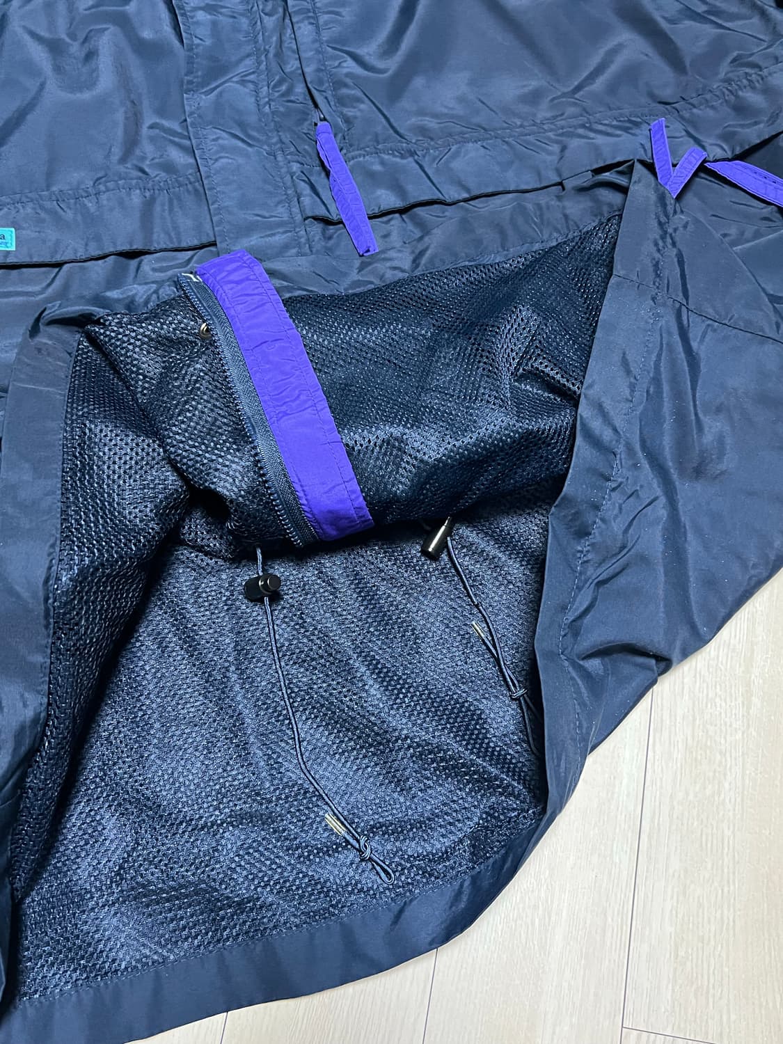 90s 컬럼비아 이클립스 바람막이 사파리점퍼 XL 상품이미지4