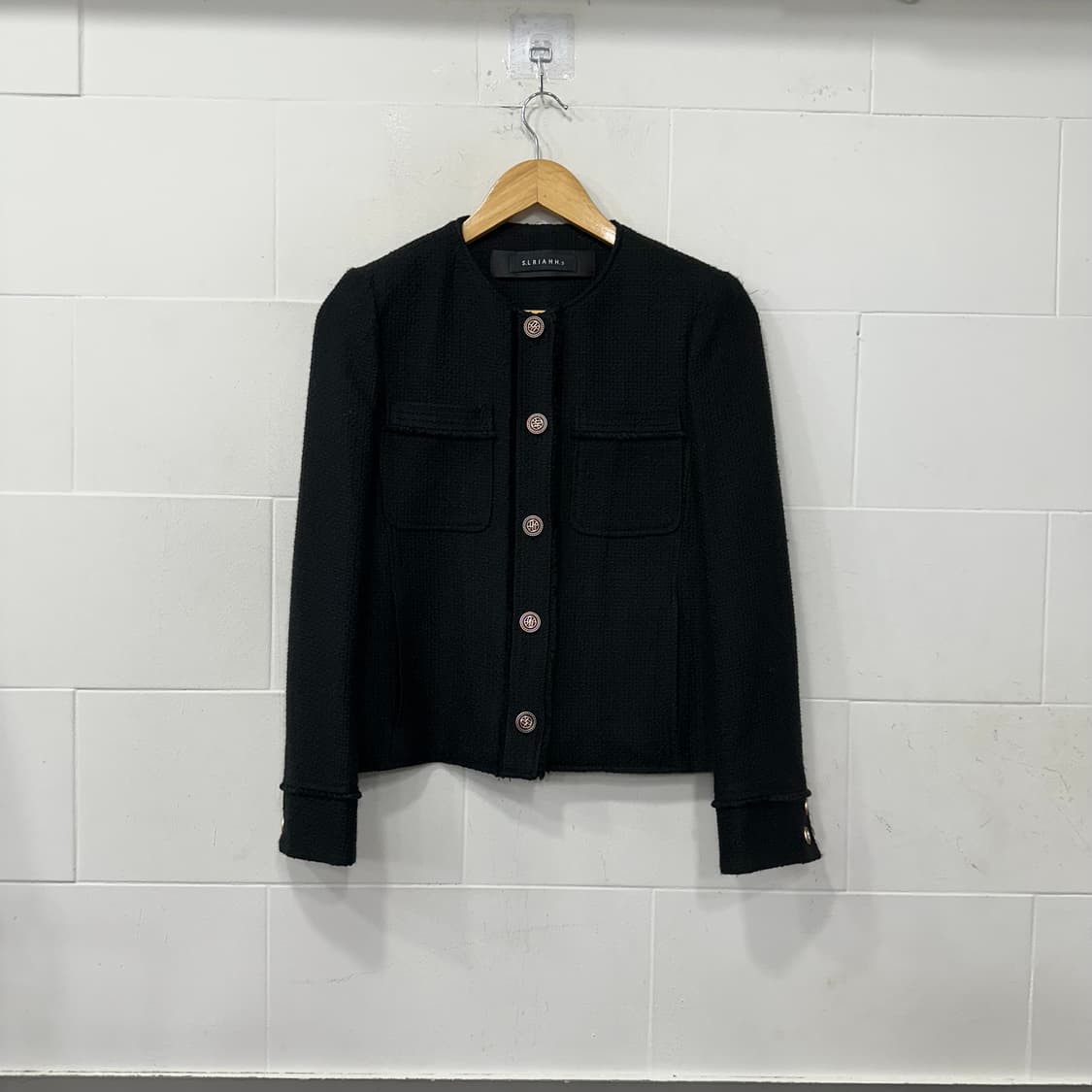 S.L RIAHH 트위드 자켓 상품이미지1