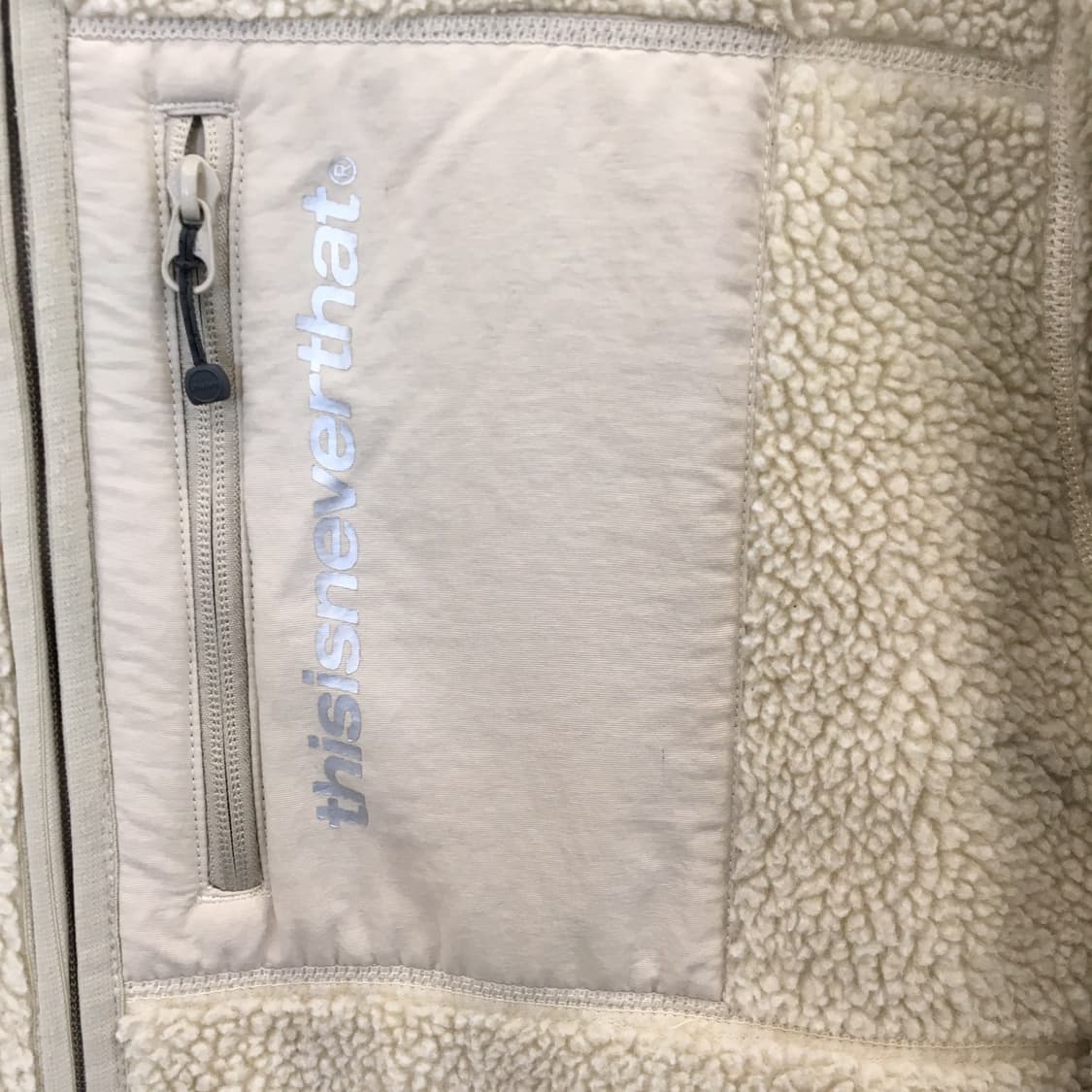 디스이즈네버댓 양털 플리스자켓 L 상품이미지2