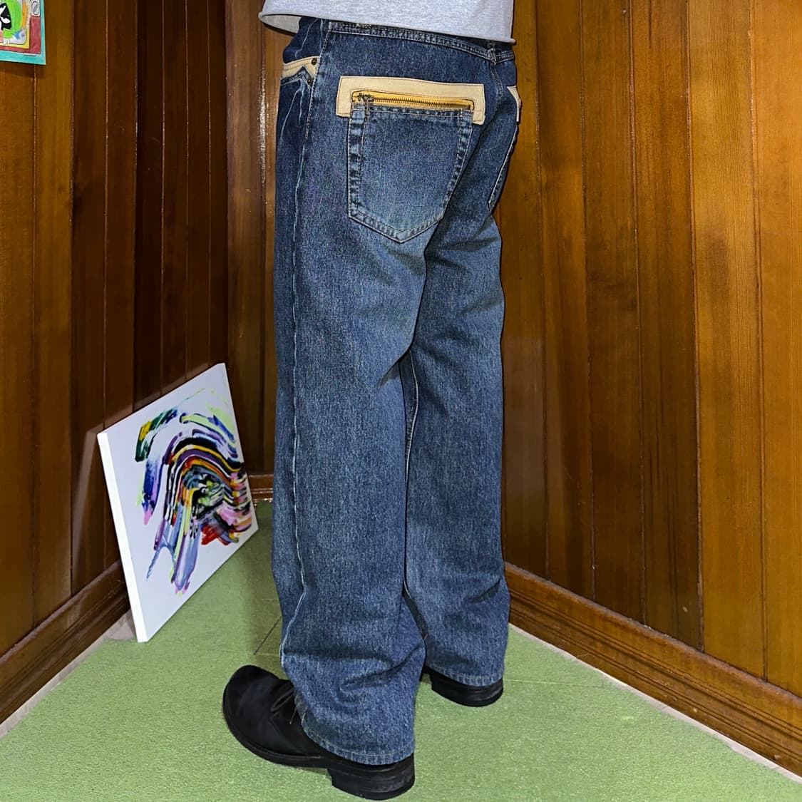 Hanes vintage washing denim pants 상품이미지4