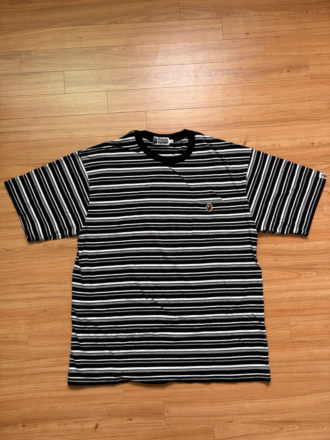 [XL] 베이프 에이프 헤드 원 포인트 릴렉스 핏 티셔 상품이미지1