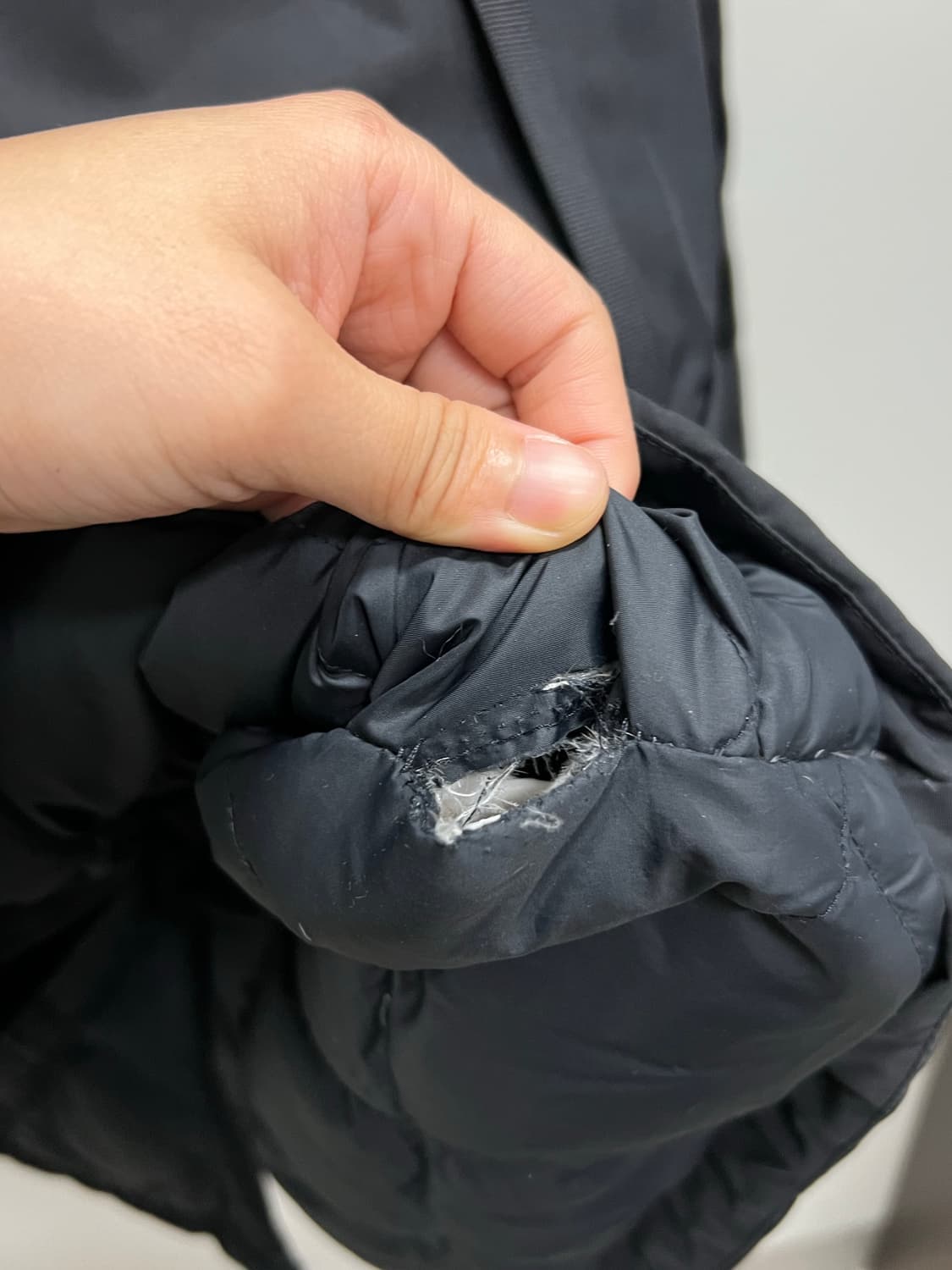 (XL) 나이키 덕다운 야상 패딩 자켓 블랙 상품이미지6