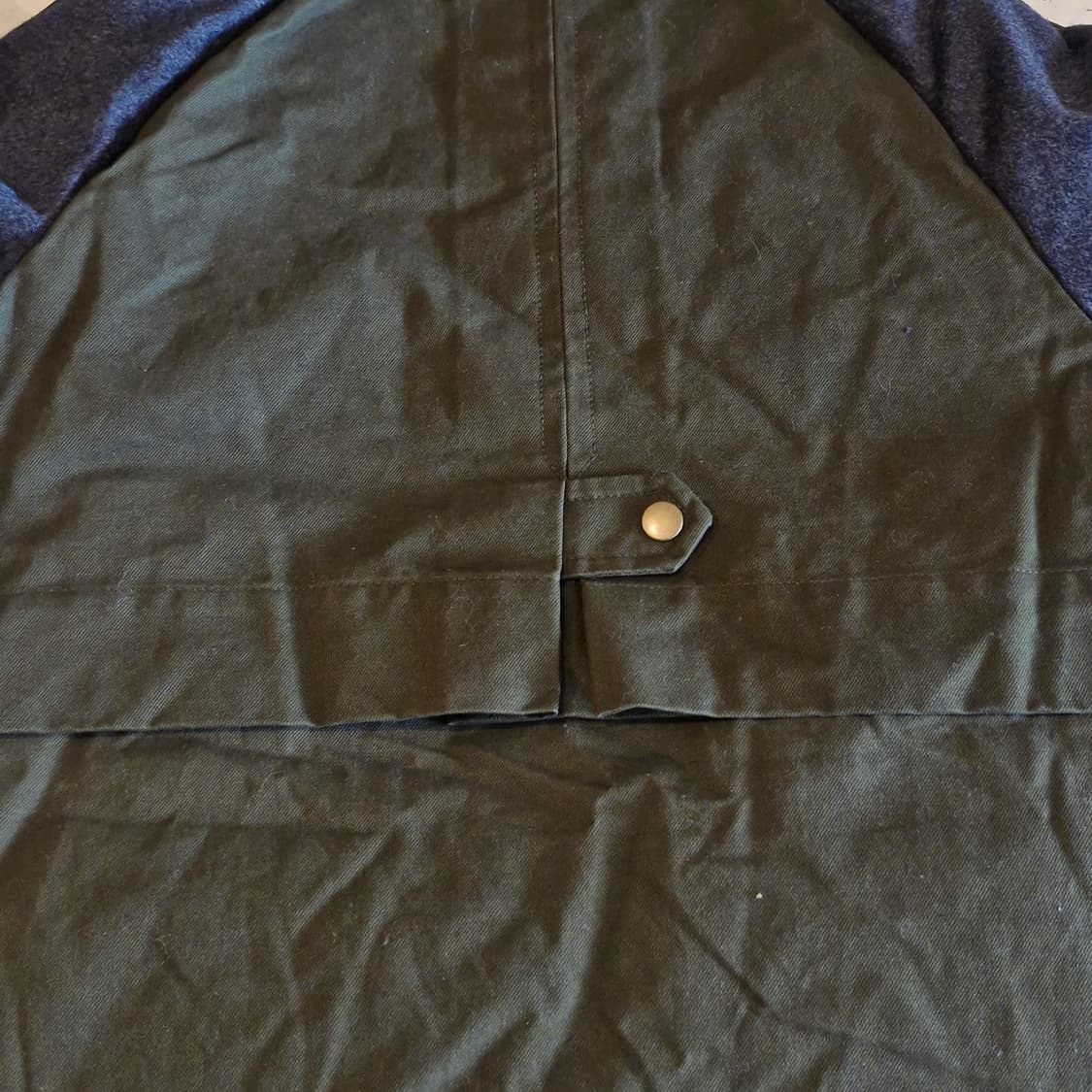 카키색 배색 야상 패딩 점퍼 새상품 내피있음 상품이미지5