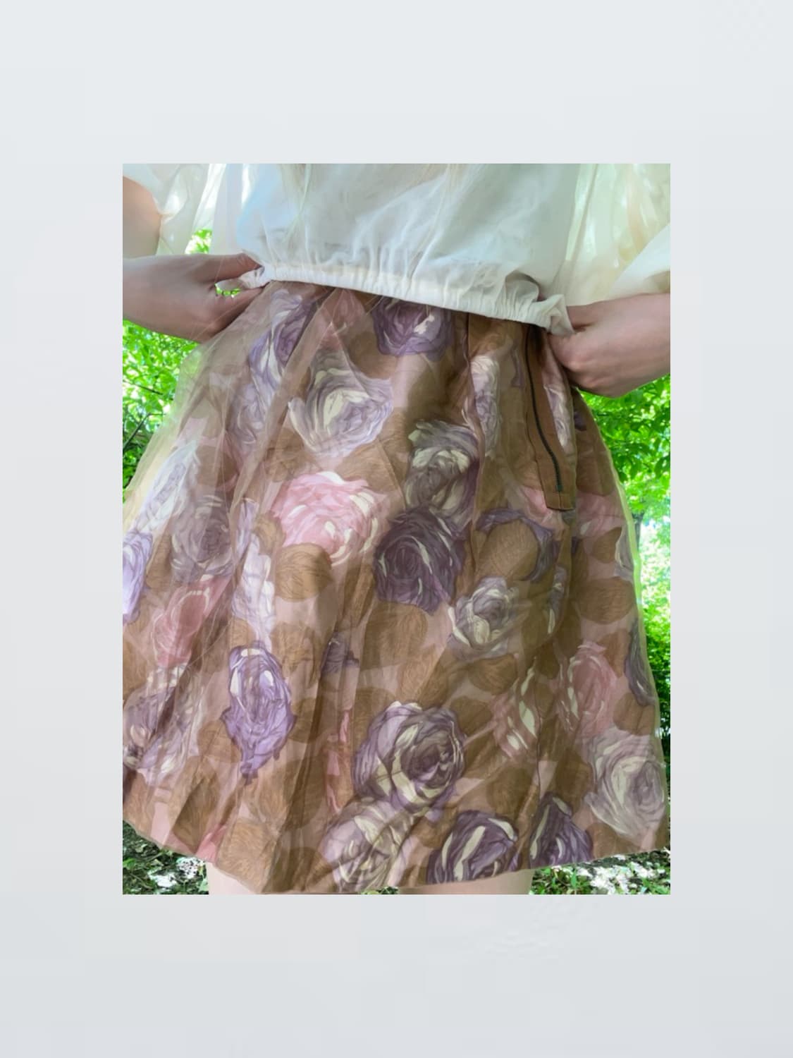 White Puff Blouse 화이트 퍼프 블라우스 상품이미지7