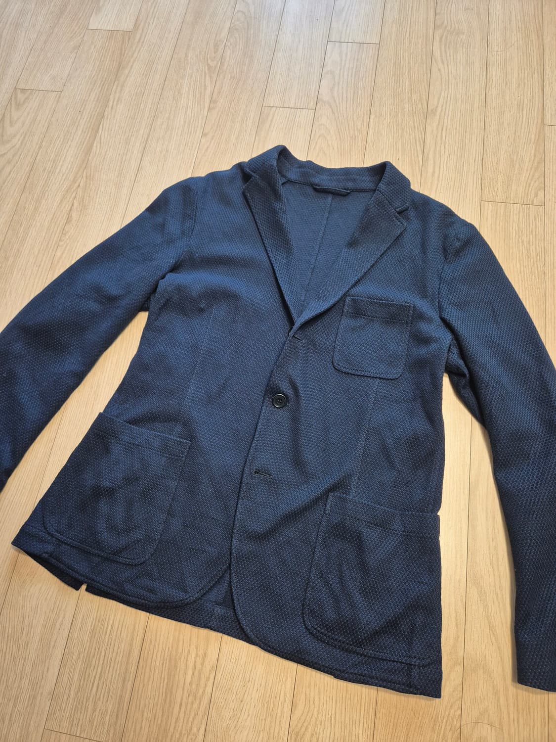 Altea 다크네이비 코튼 자켓 상품이미지2