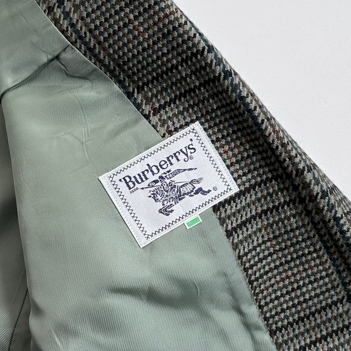 버버리 하운드체크 더블 블레이저 상품이미지5