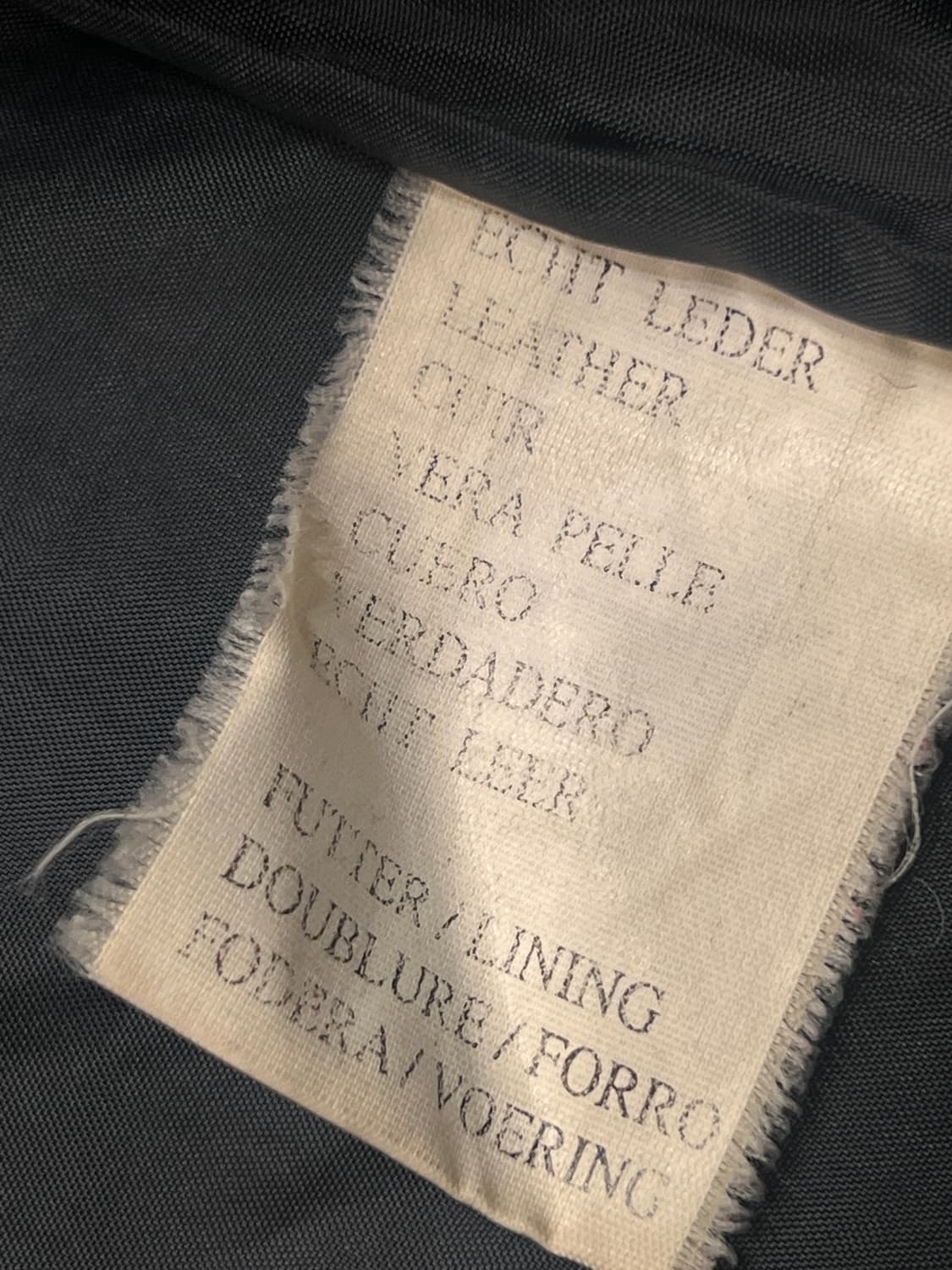 vera pelle 이태리 가죽 자켓 상품이미지8