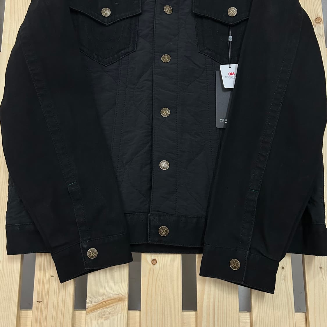 (XL) 트루릴리전 블랙 데님자켓 상품이미지4