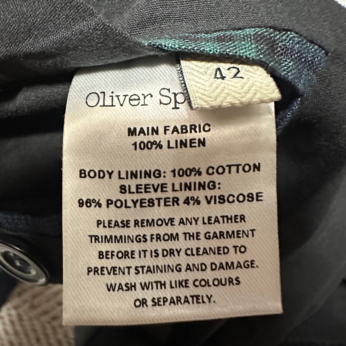 OLIVER SPENCER england blouson jacket 상품이미지4